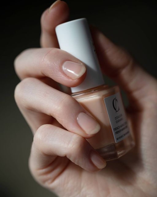 Couleur Caramel Lakier do paznokci, French manicure, 02 Beige
