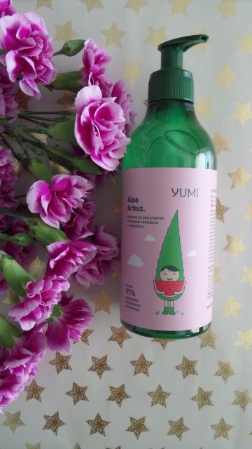 Yumi Żel pod prysznic, Aloes + Arbuz