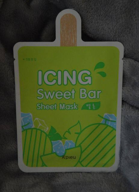 A'pieu Icing Sweet Bar, Maska do twarzy w płacie, Melon 