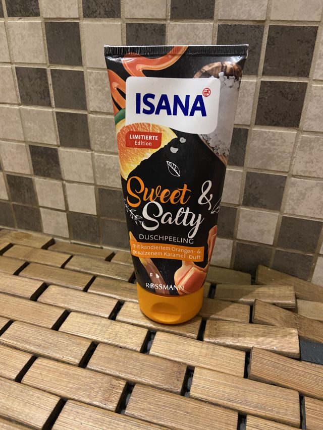 Isana Sweet and salty peeling pod prysznic 
