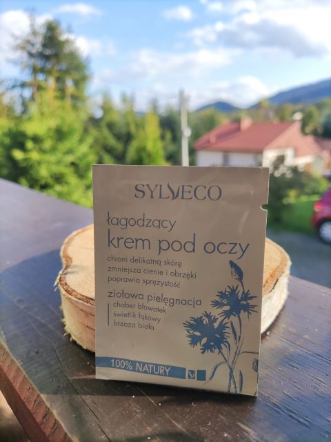 Sylveco Krem pod oczy, Łagodzący, Chaber, Bławatek, Świetlik łąkowy, Brzoza biała
