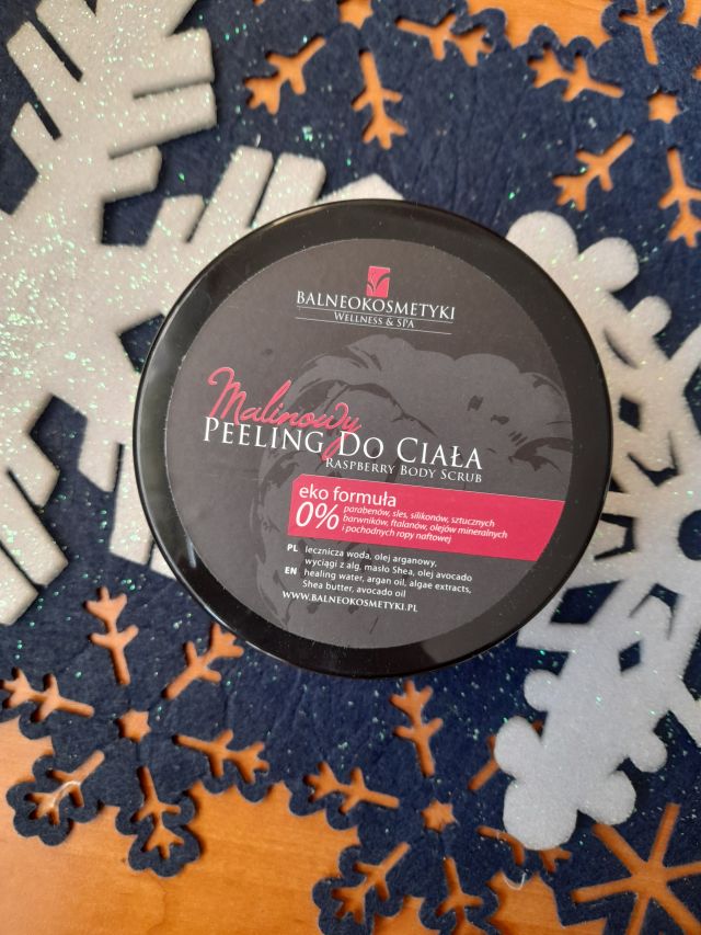 Balneokosmetyki Peeling do ciała, Malinowy