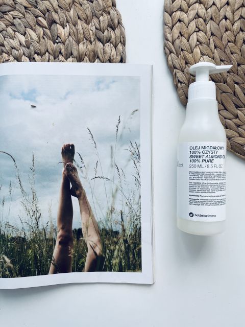 botánicapharma Olej migdałowy, 100% czysty, Twarz, ciało, włosy
