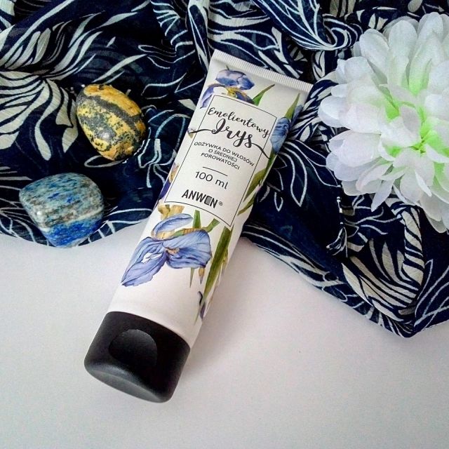 Anwen Odżywka do włosów o średniej porowatości, Emolientowy Irys