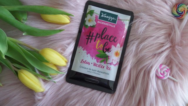 Kneipp Kryształki do kąpieli, #Placetobe, Lotos i biała herbata