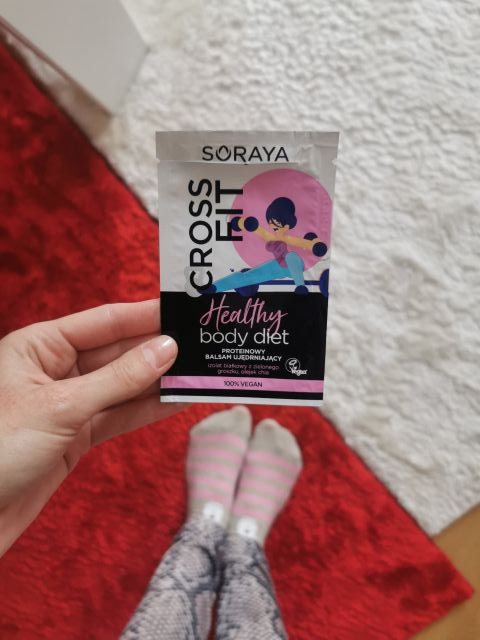 Soraya Cross Fit, Healthy Body Diet, Balsam do ciała, Proteinowy, Ujędrniający