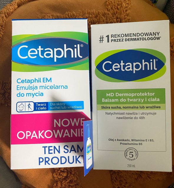 Cetaphil emulsja micelarna balsam do twarzy i ciała 