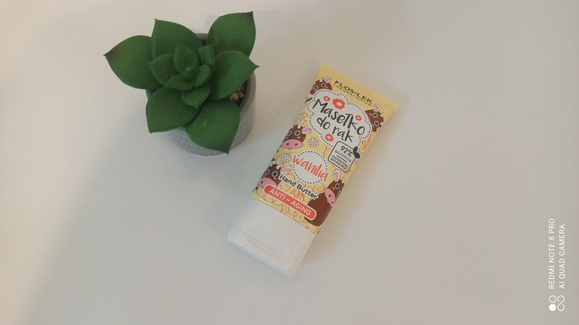 FlosLek Masełko do rąk, Anti-aging, Wanilia 