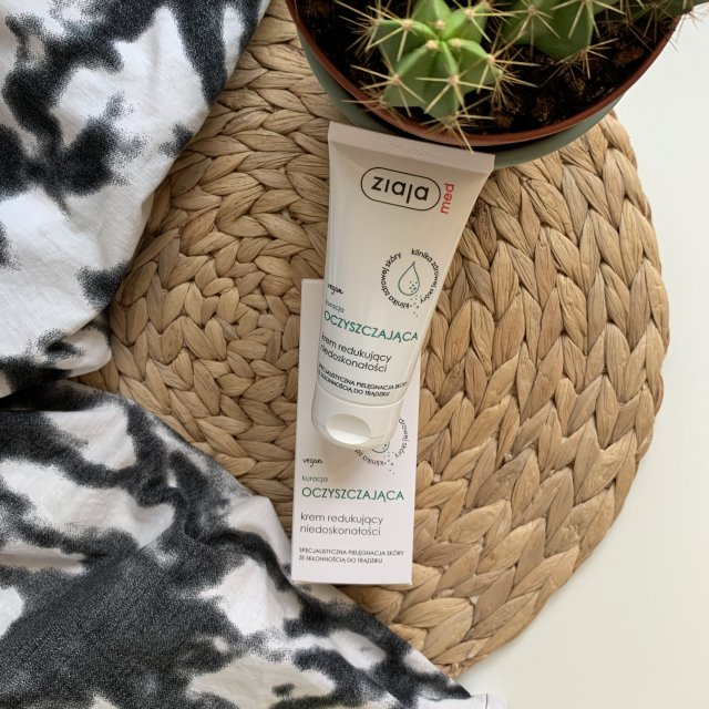 Ziaja Med, Kuracja oczyszczająca, Krem do twarzy, Redukujący niedoskonałości 