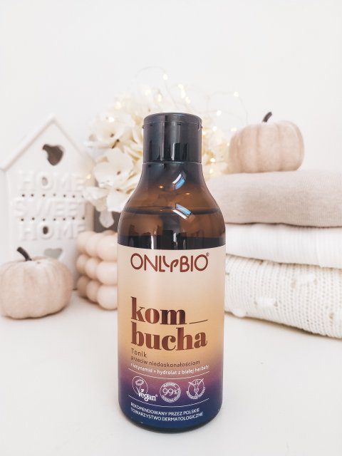 OnlyBio Tonik do twarzy, Przeciw niedoskonałościom, Kombucha