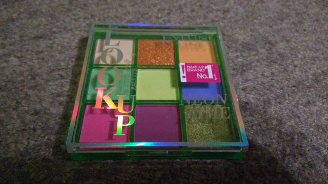 Eveline Paleta cieni do powiek, Look Up, Neon Lime