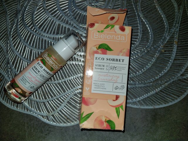 Bielenda Eco Sorbet, Serum booster, Nawilżająco - odżywcze, Sok z brzoskwini