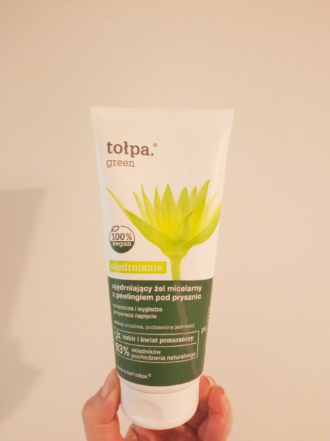 Tołpa Green, Ujędrnianie, Żel z peelingiem pod prysznic, Micelarny, Ujędrniający