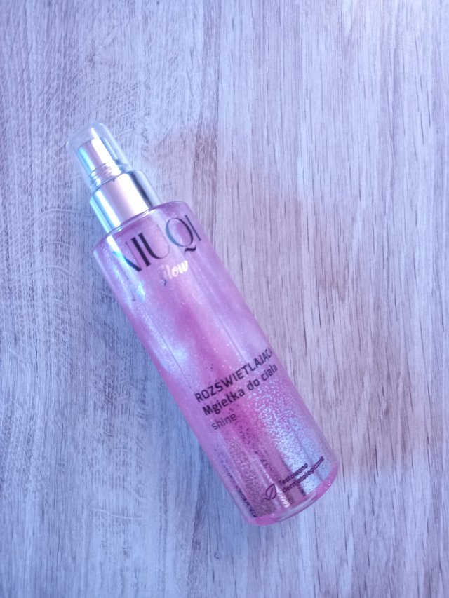 NIUQI Mgiełka do ciała, Let's Glow, Rozświetlająca, Shine