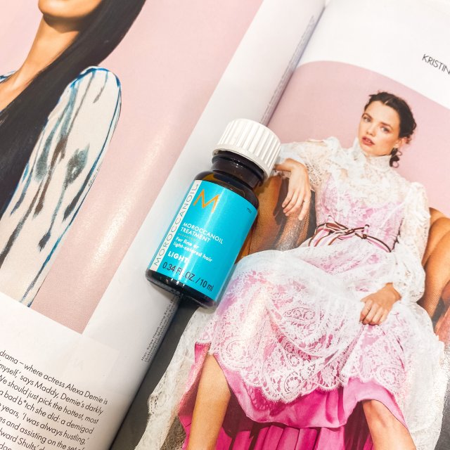 MoroccanOil Kuracja do włosów, Do włosów delikatnych lub farbowanych na blond, Light