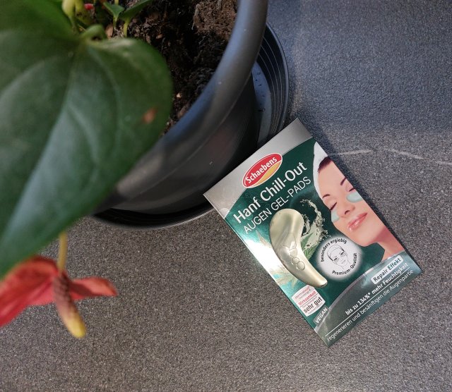 Schaebens Płatki pod oczy, Hydrożelowe, Hanf Chill-Out