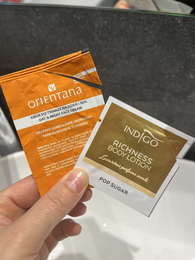 Próbki, Orientana, Indigo