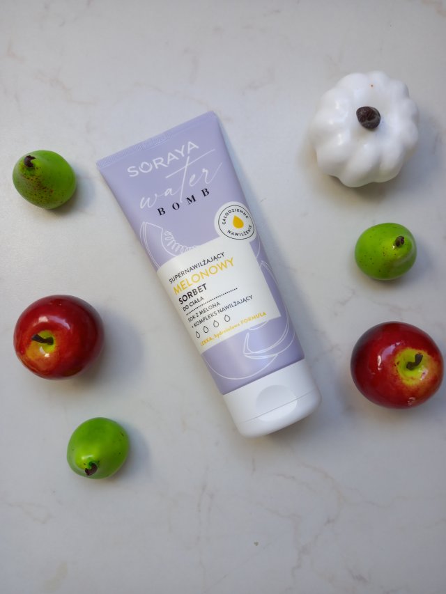 Soraya Water Bomb, Sorbet do ciała, Supernawilżający, Melon