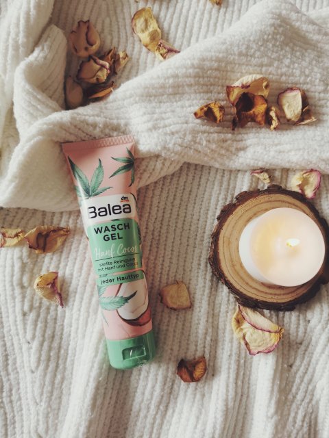 Balea Żel do mycia twarzy, Hanf Cocos