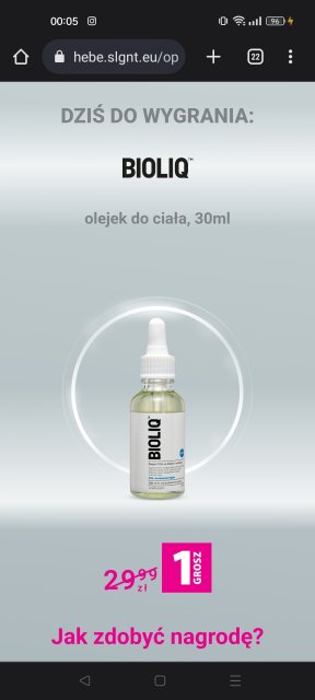 Quiz w aplikacji Hebe