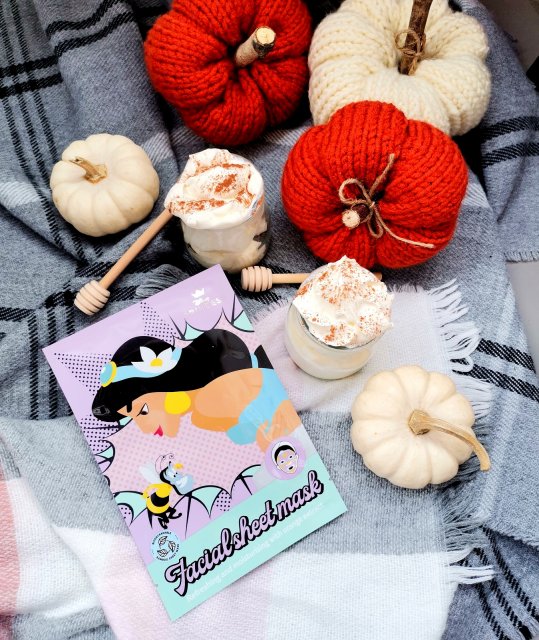 Topbrands Europe B.V. Disney Princess, Maska do twarzy w płacie, Odświeżająca i nawilżająca, Z ekstraktem z pomarańczy, Jasmine