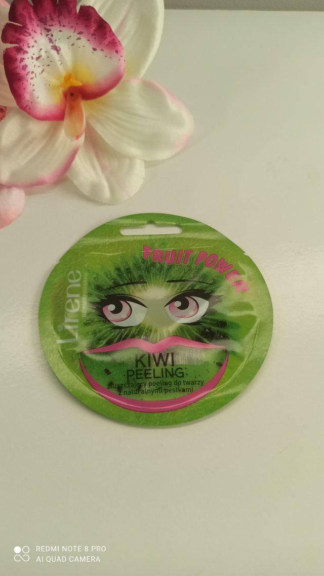 Lirene Fruit Power, Peeling do twarzy, Kiwi