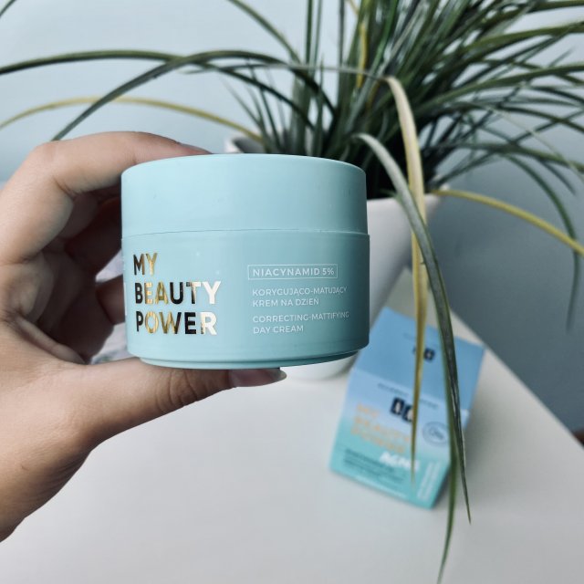 AA My Beauty Power Acne, Krem do twarzy, Korygujaco-matujacy, Na dzień, Niacynamid 5%