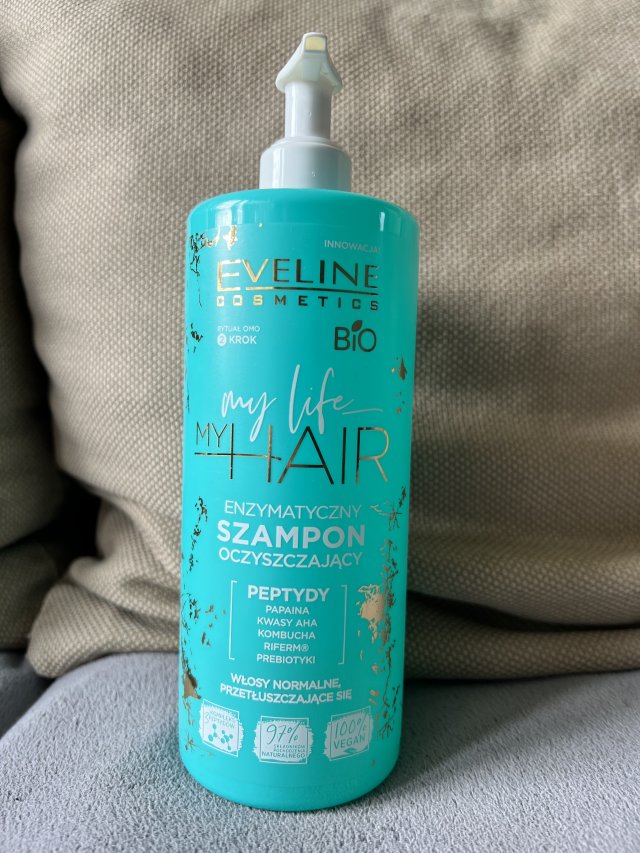 Eveline My Life My Hair, Szampon do włosów, Oczyszczający, Peptydowy
