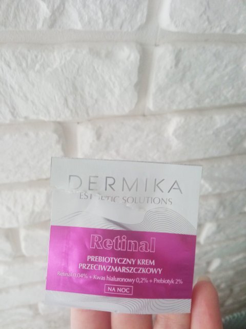 Dermika Retinal, prebiotyczny krem przeciwzmarszczkowy, na noc
