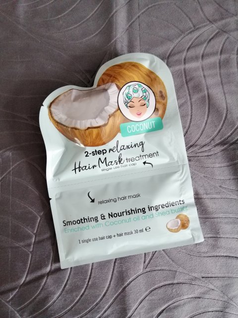 Maxbrands Marketing B.V. Maska do włosów, 2 step, Relaxing, Coconut, Hair Mask Treatment