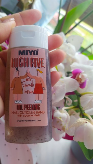 MIYO Peeling do rąk, High Five, Oil Peeling Nail Culticle & Hand