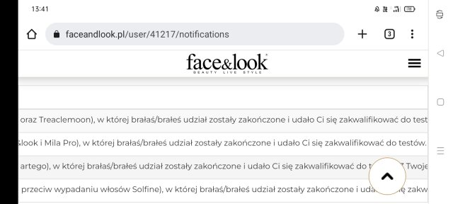 Testowanie Face&Look