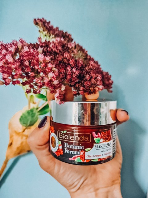 Bielenda Botanic Formula, Maseczka do twarzy, Odżywcza, Pomegranate Oil & Amaranth