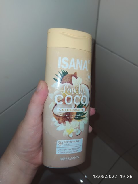 Isana Żel pod prysznic, Lovely Coco
