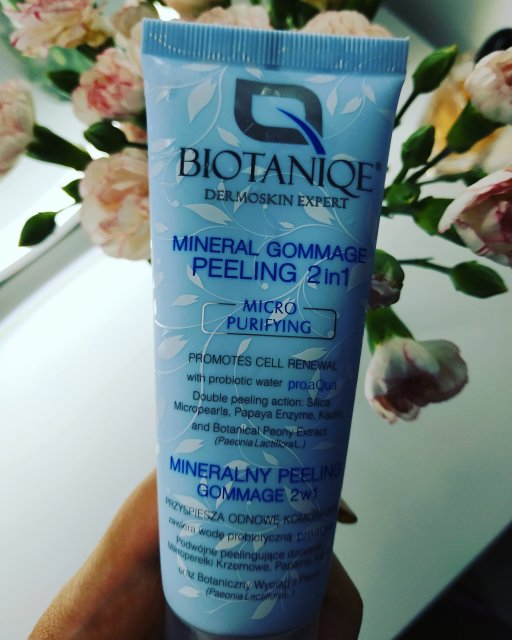 Biotaniqe Mineral Gommage, Peeling do twarzy, Mineralny, 2w1