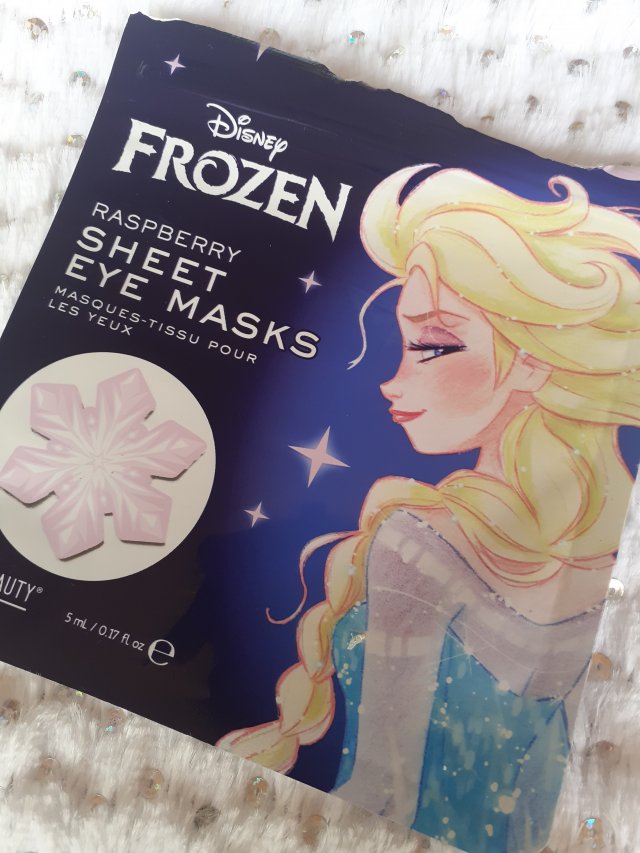 Mad Beauty Płatki pod oczy, Disney Frozen, Raspberry