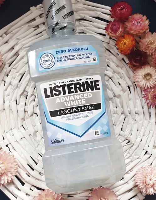 Listerine Płyn do płukania jamy ustnej, Advanced White