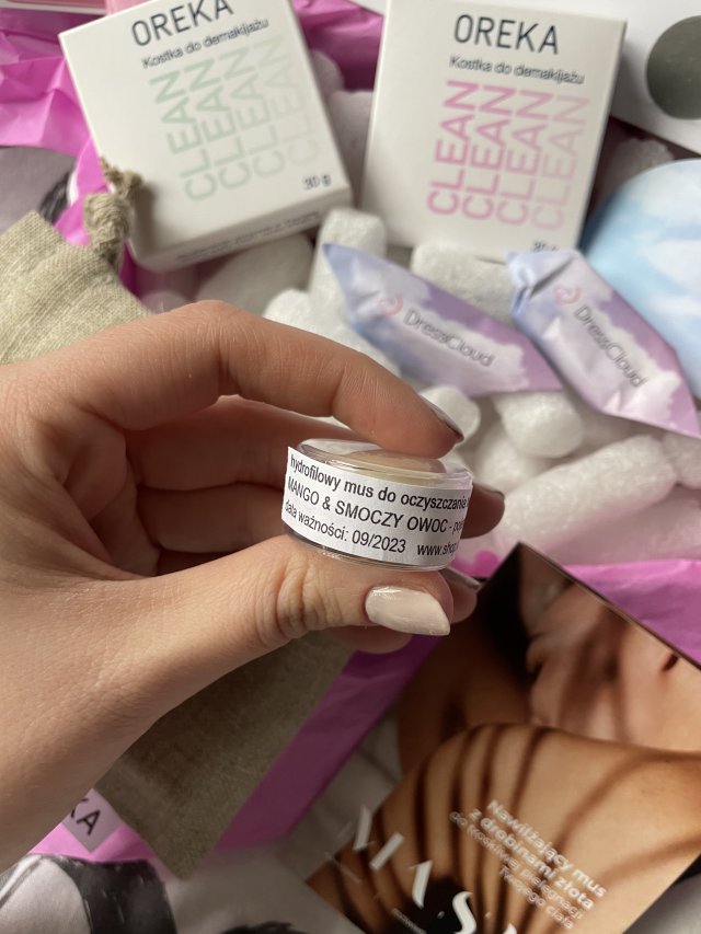 WhiteTree Natural Cosmetics Mus do twarzy, Hydrofilowy, Mango & smoczy owoc