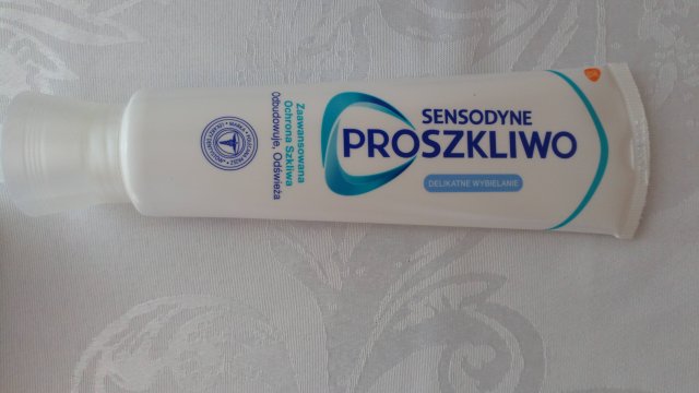 Sensodyne Pasta do zębów ,Proszkliwo ,Delikatne wybielanie zębów , Zaawansowana Ochrona Szkliwa