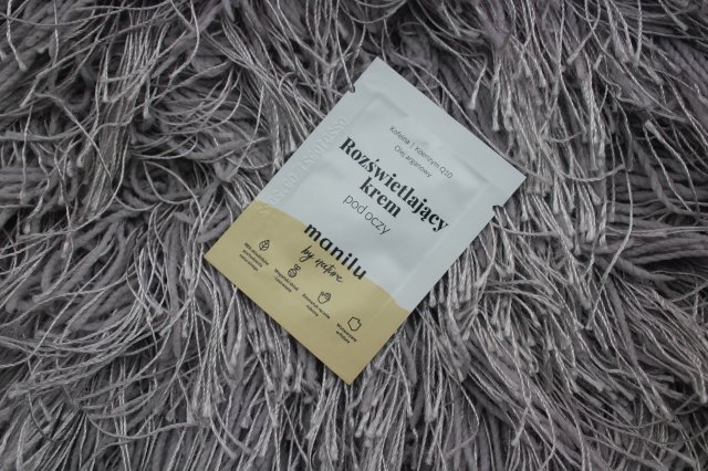 manilu Krem pod oczy, Rozświetlający, Kofeina, koenzym Q19 i olej arganowy