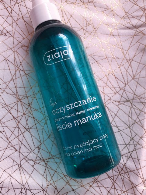 Ziaja Oczyszczanie, Liście Manuka, Tonik do twarzy, Zwężający pory