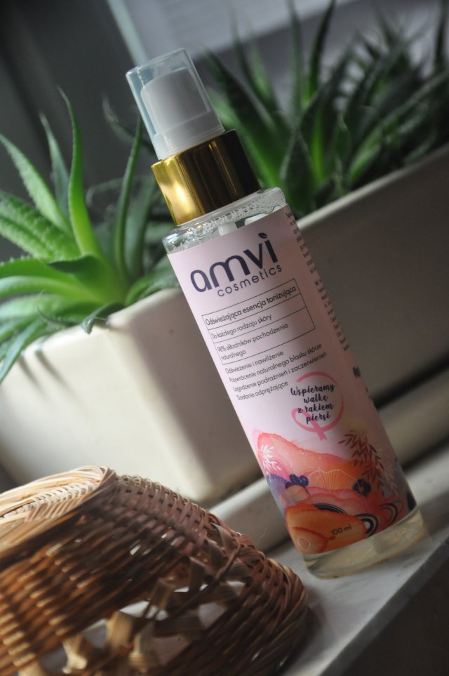AMVI Cosmetics Esencja tonizująca do twarzy, Odświeżająca, Do każdego rodzaju skóry