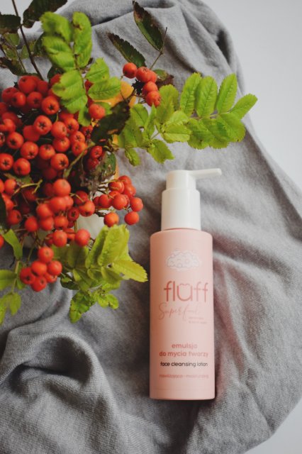 Fluff Superfood, Emulsja do mycia twarzy, Ceramidy i woda brzozowa, Nawilżająca