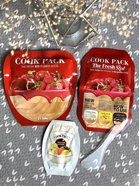 Ettang Maseczka do twarzy, Wygładzająca, Cook Pack, The Fresh Red Rubber Mask