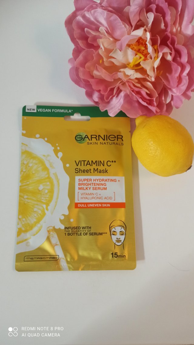 Garnier Skin Naturals, Vitalis C Sheet Mask