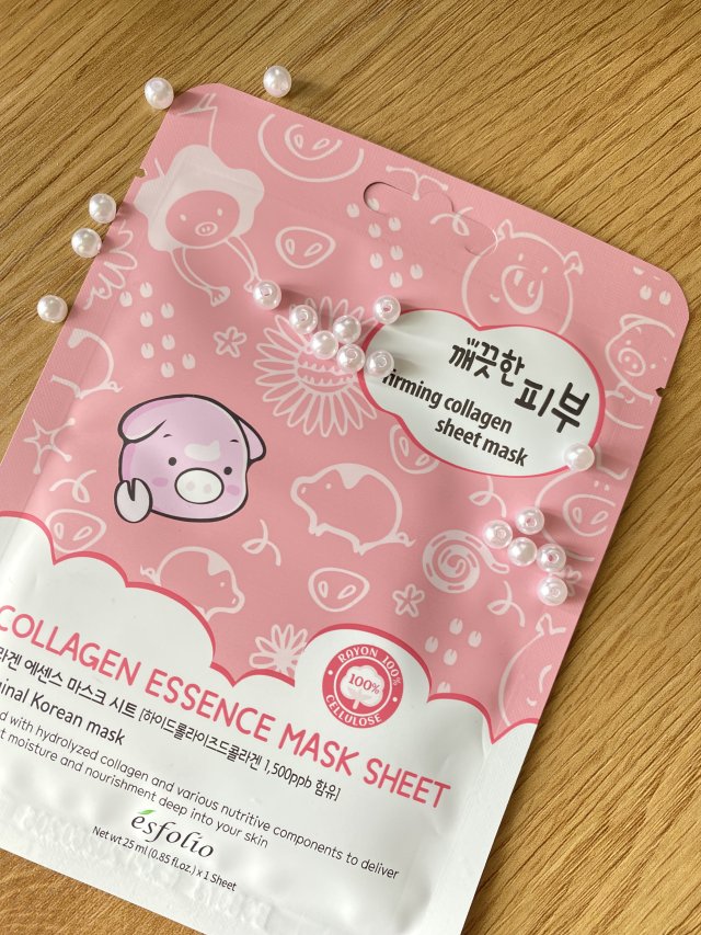 ésfolio Maska do twarzy w płacie, Collagen Essence Mask
