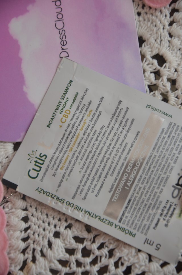 cutis biaktywny szampon konopny