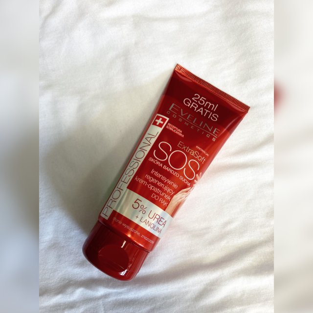 Eveline Extra soft, SOS, Krem-opatrunek do rąk, Regenerujący