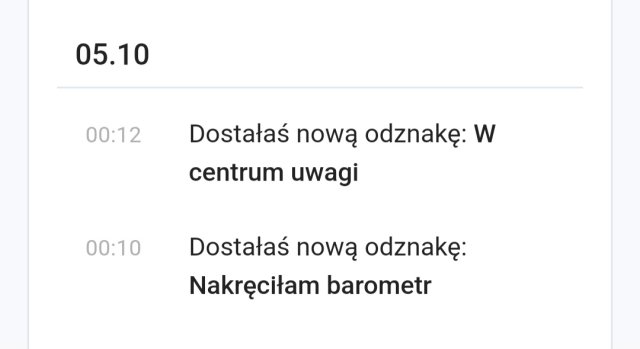 Odznaki DC lista