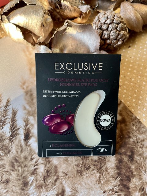Exclusive Cosmetics Płatki pod oczy, Hydrożelowe, Z kolagenem